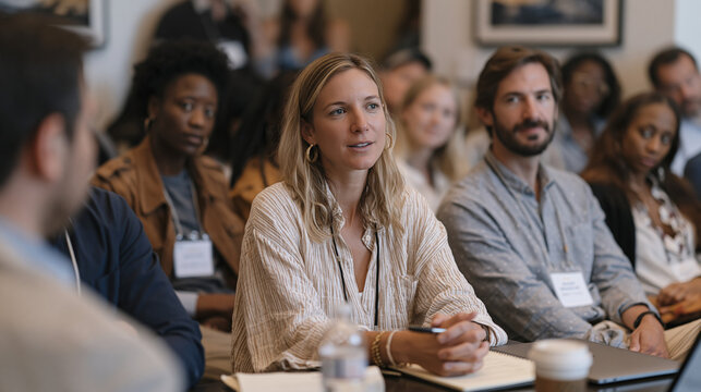 Space medicine ethics roundtable where multicultural panel of physicians ethicists and mission planners seated in arc formation discuss long duration isolation protocols and