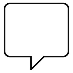 Fototapeta premium Speech bubble icon