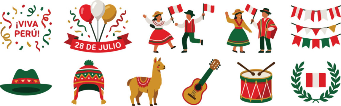 Peruvian Independence Day Celebration and Cultural Keepsakes