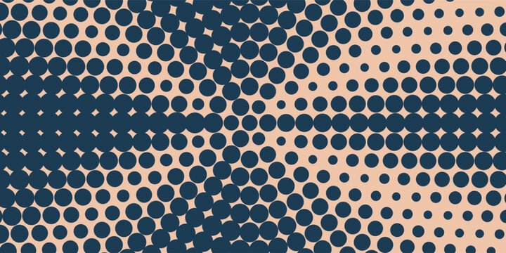 Abstract Halftone Dot Pattern Background with Retro Cross Graphic Grid Design