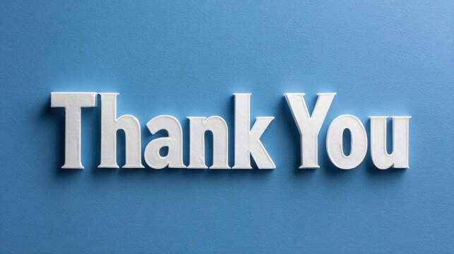 Corporate greeting artwork featuring white paper cutouts on blue background, negative space and soft shadows