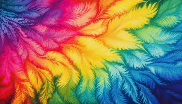 abstract rainbow coloured tie dye background