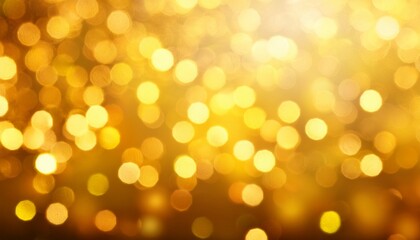 Fototapeta premium Soft Blurred Bokeh Yellow Background