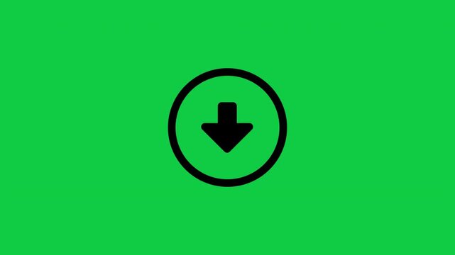 Download Symbol User Interface Button Animation Green Screen