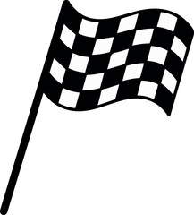 flag checkered finish flag motorsport symbol icon © AIcon Vector
