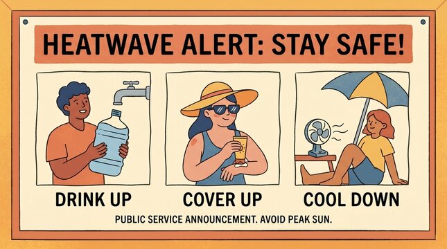 Public Service Announcement on Staying Safe in the Sun