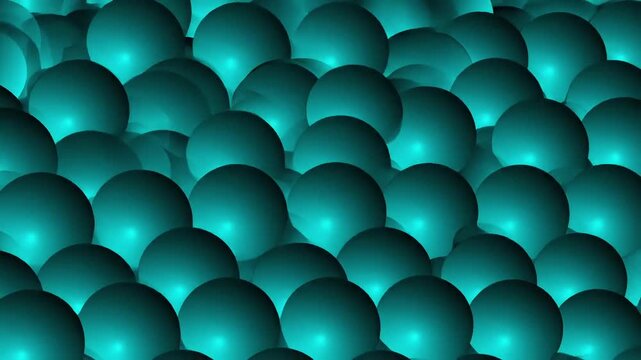Abstract Turquoise Scales Pattern Textured Background Motion