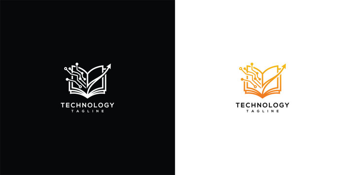 Technology Online Logo Design Concept