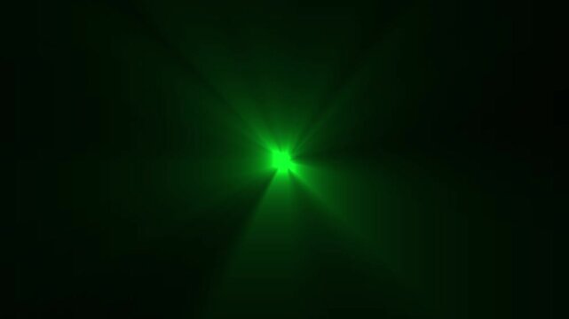 Abstract CC Light Rays Glow Animation. Animations of the Sun's rays. Shine or sun effect on white cc light ray. light flare overlay on black background 4K video.