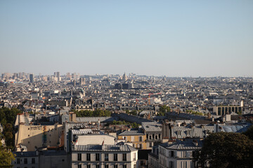 Fototapeta premium view of paris from the eiffel tower