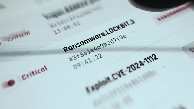 Security scan report showing viruses and associated risk ratings, ethical hacking concept