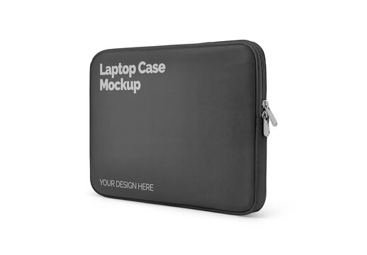 Laptop Case Mockup for Commercial Branding and Product Advertising