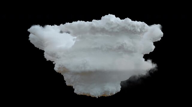 Realistic Funnel Cloud Animation for Compositing