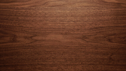 Fototapeta premium Rich Dark Walnut Wood Grain Texture Background