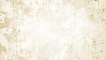 Fototapeta premium aged beige parchment texture with irregular stains smudges and faded areas resembling vintage weathered paper background design