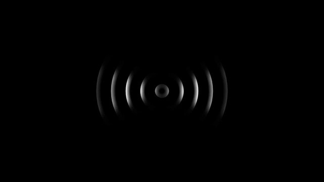 Coiled spring in motion horizontal composite video clip