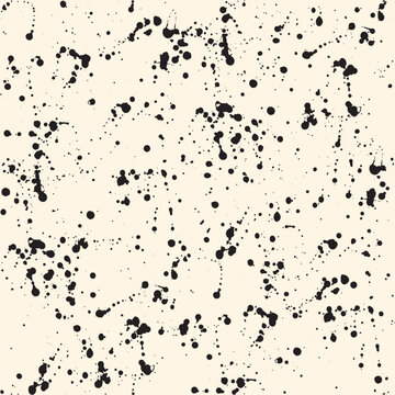 Ink Texture  Decorative seamless pattern. Repeating background. Tileable wallpaper print.