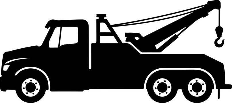 Tow truck, recovery vehicle, crane truck, heavy duty transport