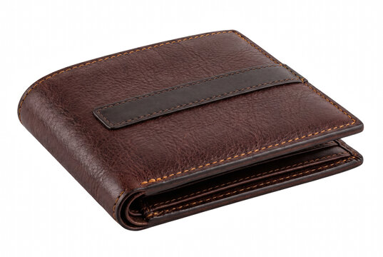 Elegant Dark Brown Leather Bifold Wallet for Men