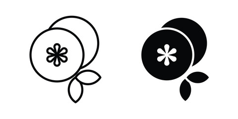 Fototapeta premium Citrus icon
