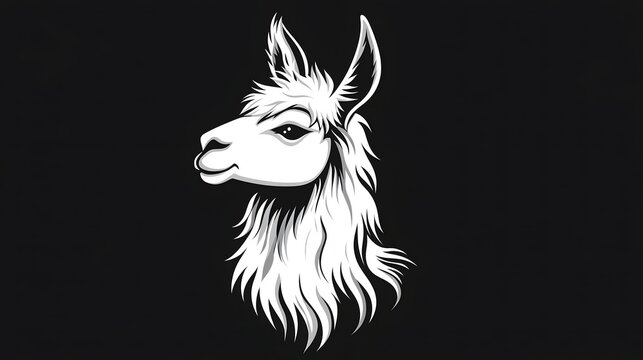 white horse head