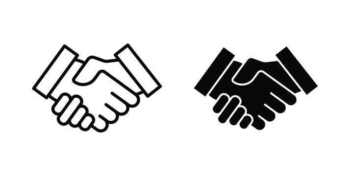 Deal handshake icon