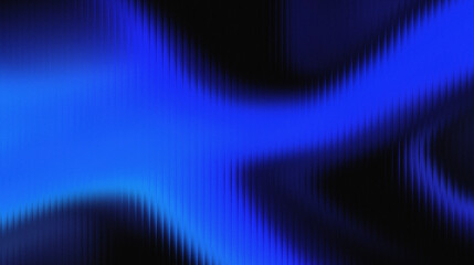 Minimalist abstract ribbed glass background with vertical fluted textures and deep electric cobalt blue and navy gradient shadows for professional technology branding © Arslan