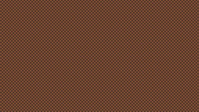 Abstract pixel art pattern in brown and purple colors
