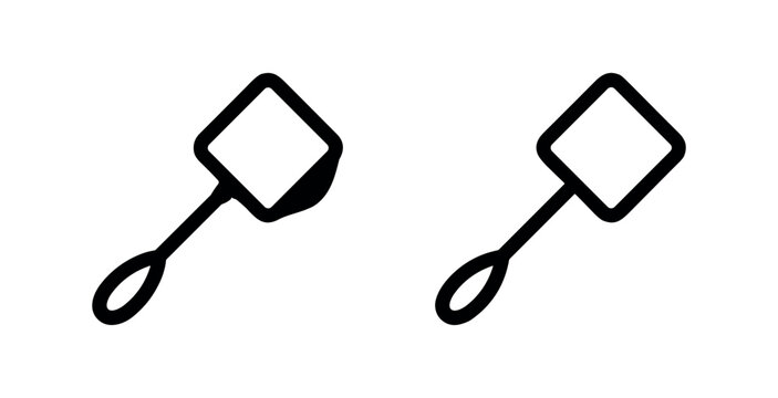 Bubble wand icon. Kids play or soap bubble toy symbol. Childhood fun pictogram.