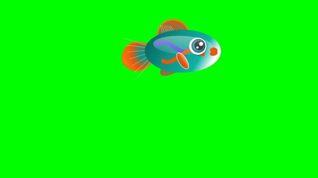 High quality 4K eye footage on green screen background with natural movement. The green elements are clearly separated for professional keying and video editing.