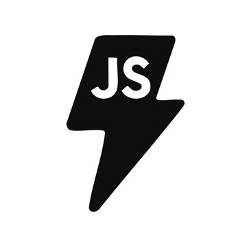 Js Lightning Bolt Icon for Web Coding Projects and Apps