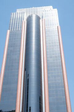 Mexico city, mexico, 02 26 2026: Reforma 265 skyscraper in mexico city