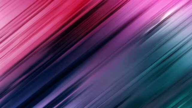 Abstract Diagonal Motion Lines in Pink and Dark Metallic Tones