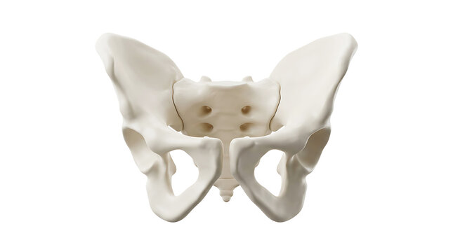 Human pelvis bone anatomy model