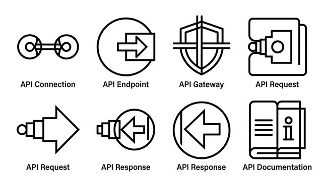 API icons set