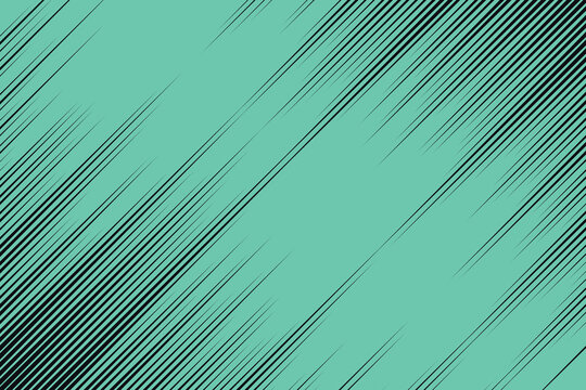 Diagonal black lines on bright cyan background, abstract geometric pattern