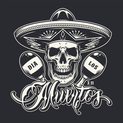 Obraz premium Dia de los Muertos