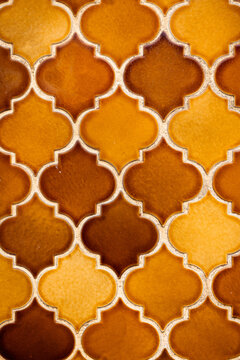 Moroccan Tile Pattern Background