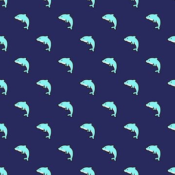 dolphin pattern