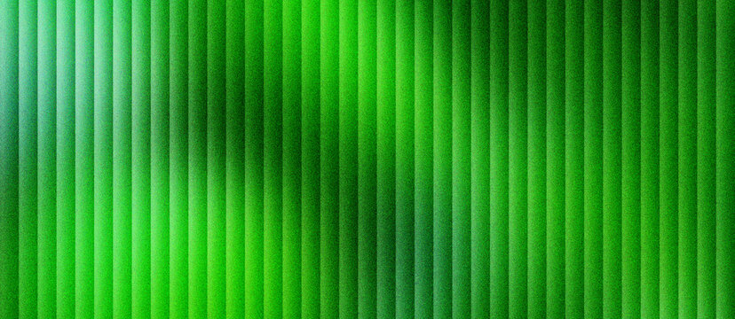 Emerald green corrugated metal texture background, industrial vertical ribbed steel sheet with soft lighting, vibrant lime green metallic wall paneling for modern architectural design projects