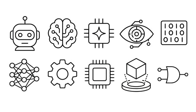 Technology and artificial intelligence.