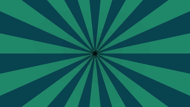 Abstract background with rays in green and blue colors for design