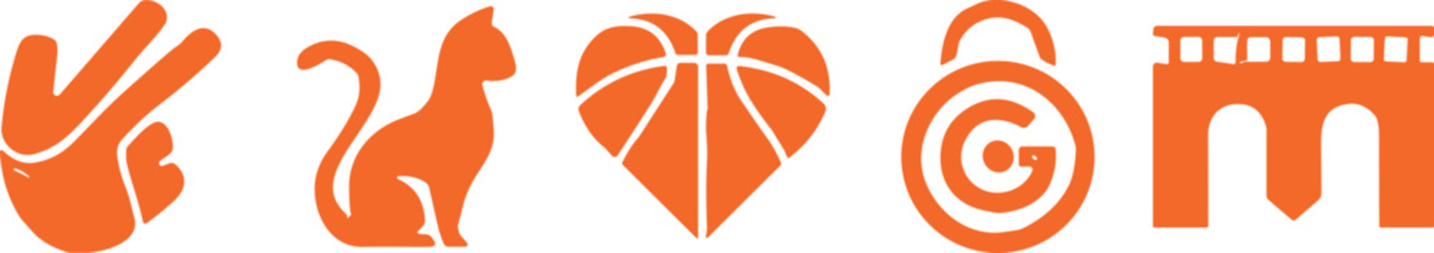 Digital New York Knicks Basketball SVG, Three Finger Bodega Cat, Heart, Lock, Castle SVG PNG