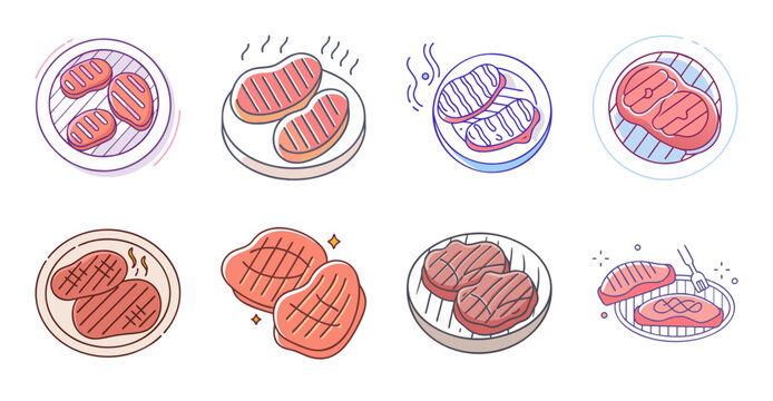 Human blood cells development stages illustration - Educational diagram showing blood cell formation from stem cells to mature red and white blood cells in petri dishes.