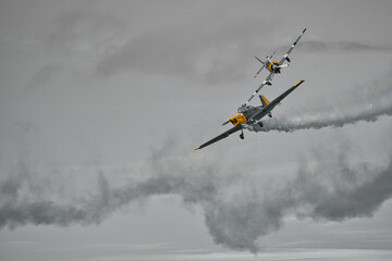 Samolot podczas pokazów lotniczych Świdnik Air Festival © BMC