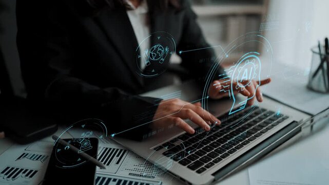 AI security and data ecosystem integrate ai, data, and security into one connected system for automation, protection, and efficient digital processes Marrow