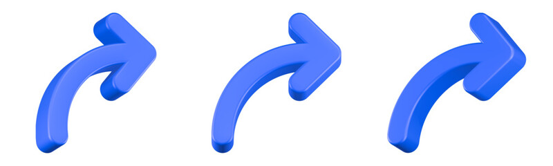 upright arrow icon 3d render © Rani
