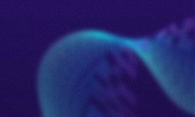 Mysterious glowing jellyfish in deep water © MSTJANNATUL