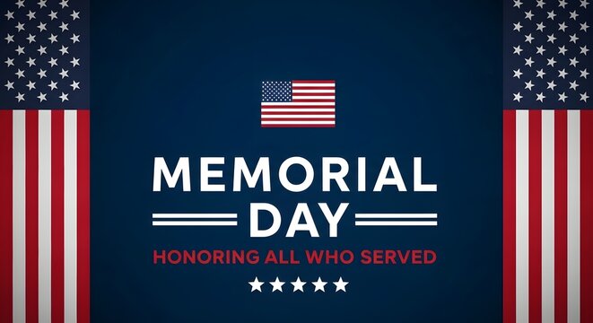 Memorial day tribute honoring all who served