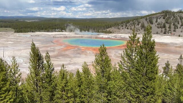 Grand Prismatic Spring Overlook, Yellowstone